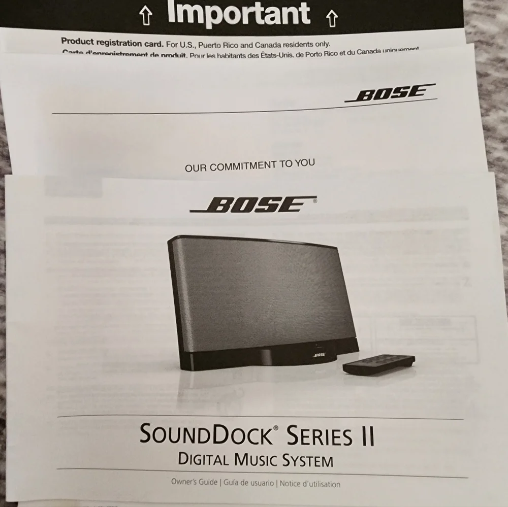 Bose SoundDock Series II - Black - Picture 2 of 8